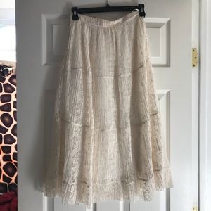 See by Chloe lace skirt